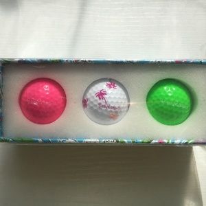 Lilly Pulitzer golf balls